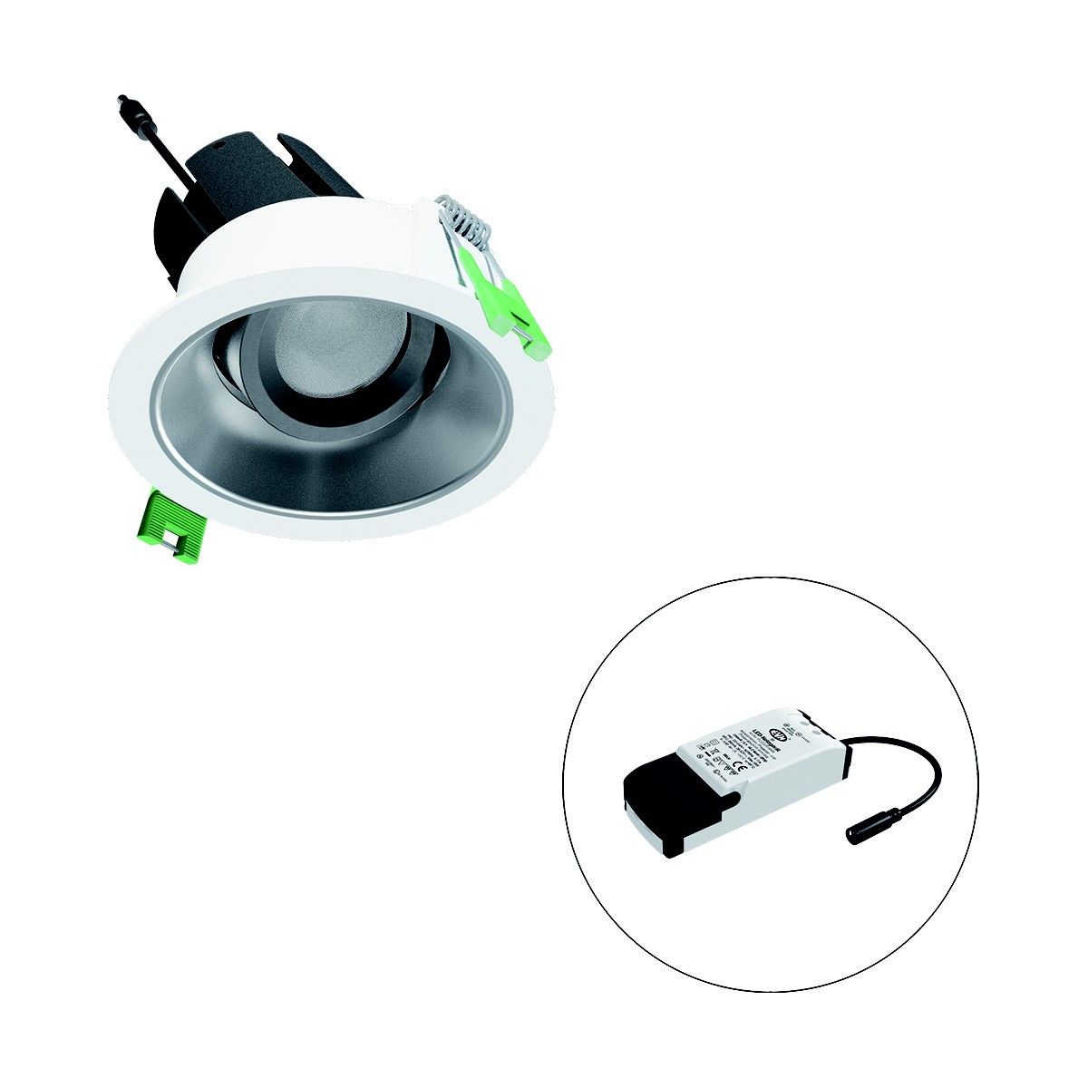 LED-Einbauleuchte modular F05R14SM1340L38P