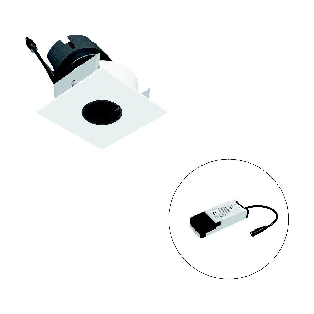 LED-Einbauleuchte modular F07RXXXM0640L15P