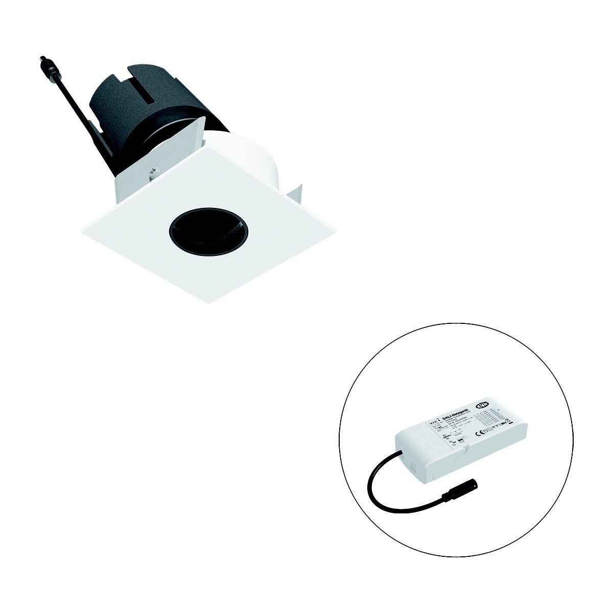 LED-Einbauleuchte modular F07RXXXM1327L15D
