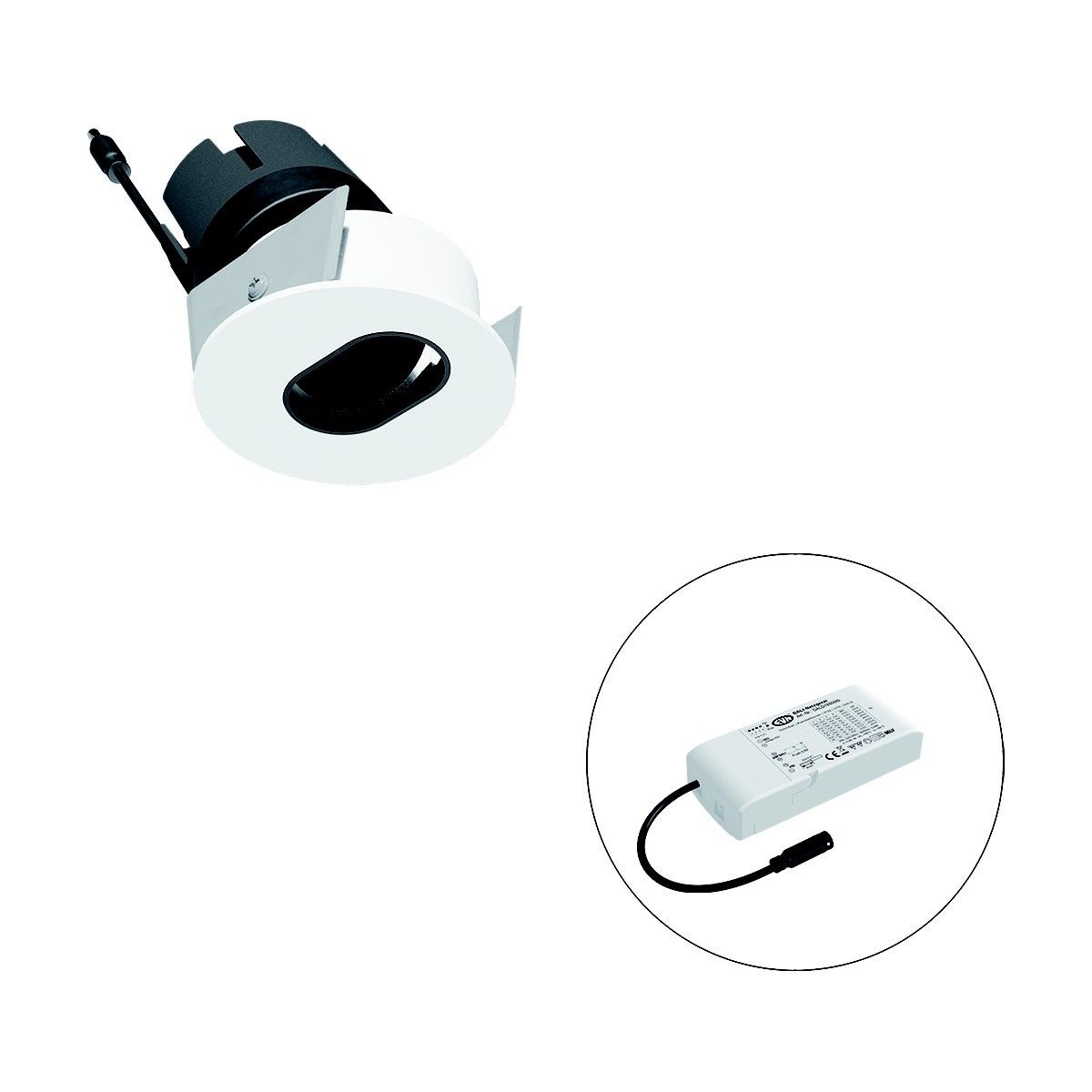 LED-Einbauleuchte modular F08RXXXM0640L55D