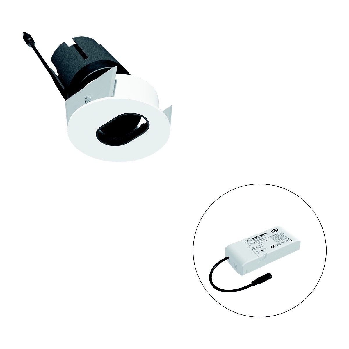 LED-Einbauleuchte modular F08RXXXM1327L38D