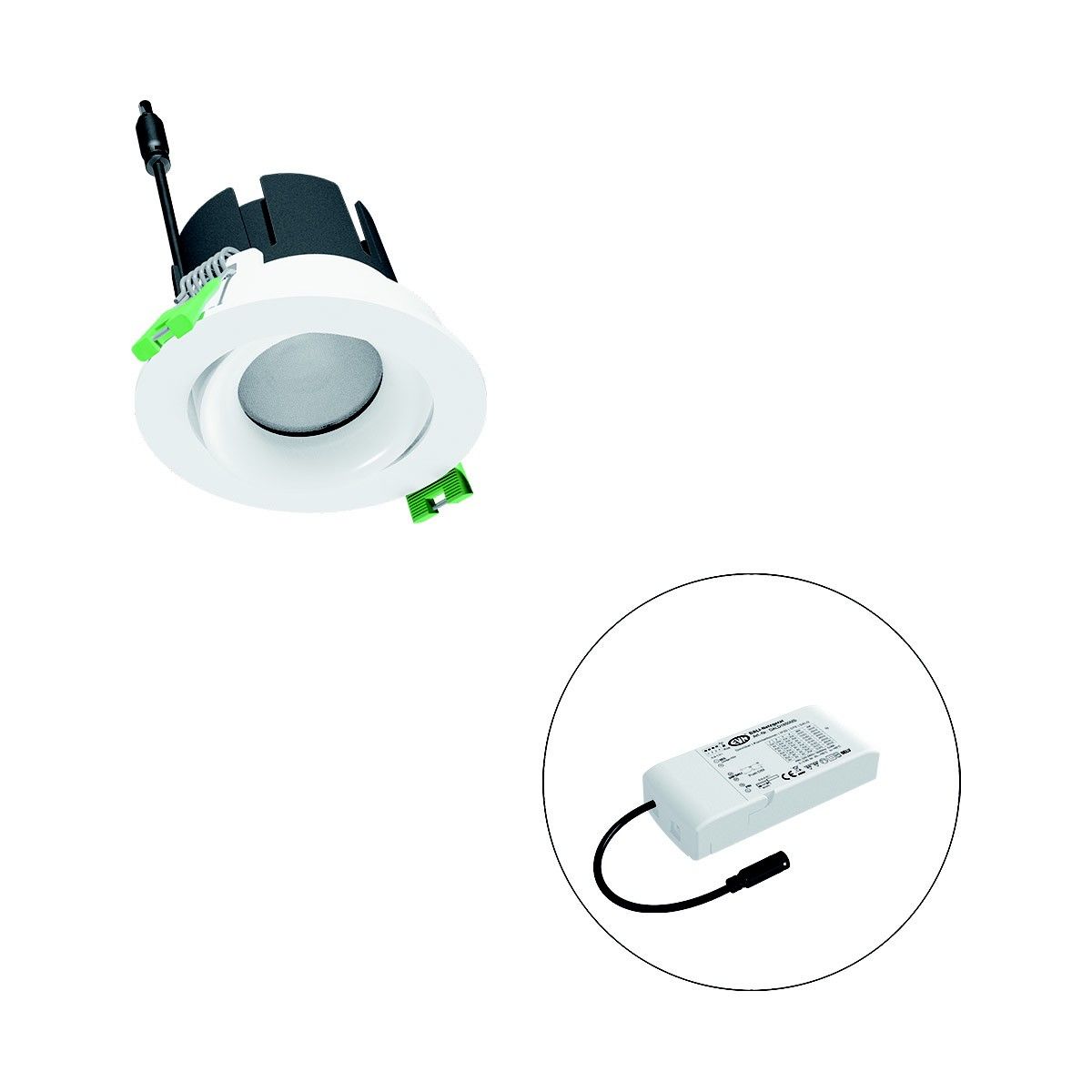 LED-Einbauleuchte modular F10RXXXM0640L24D