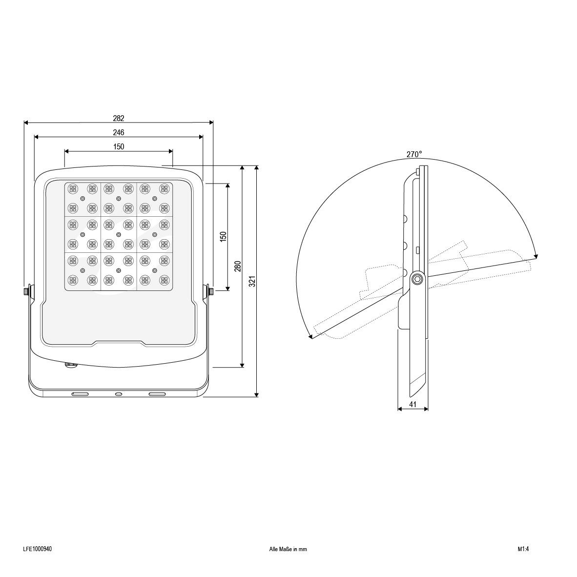 LED-Fluter LFE1000940
