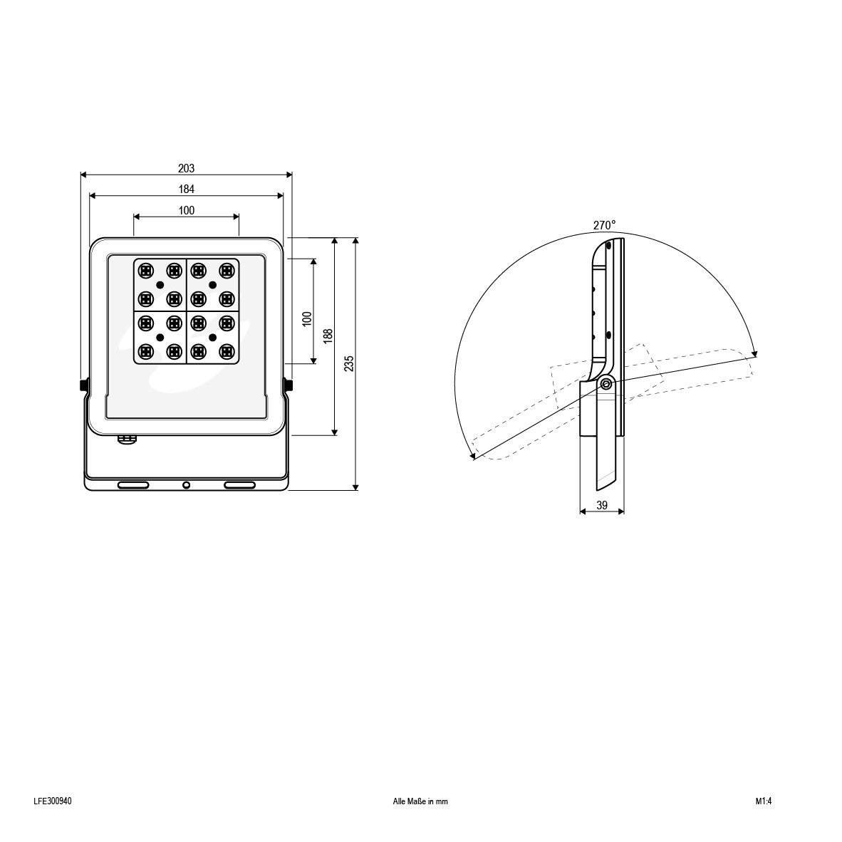 LED-Fluter LFE300940