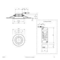 LED-Deckeneinbauleuchte P65080140