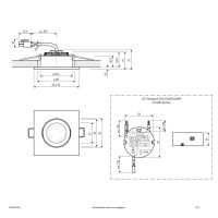 LED-Deckenleuchte PC24D91540
