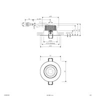 LED-Einbauleuchte IP65 PC650061402