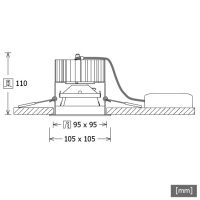 LED-Einbaudownlight FLIQ 200.2030.01DAsw