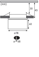 LED-Einbauleuchte 933.72
