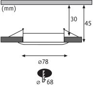 LED-Einbauleuchte 938.81