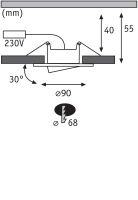 LED-Einbauleuchte 999.24