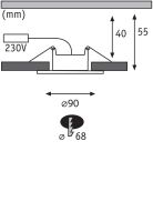 LED-Einbauleuchte 999.36