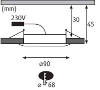 LED-Einbauleuchte 999.42