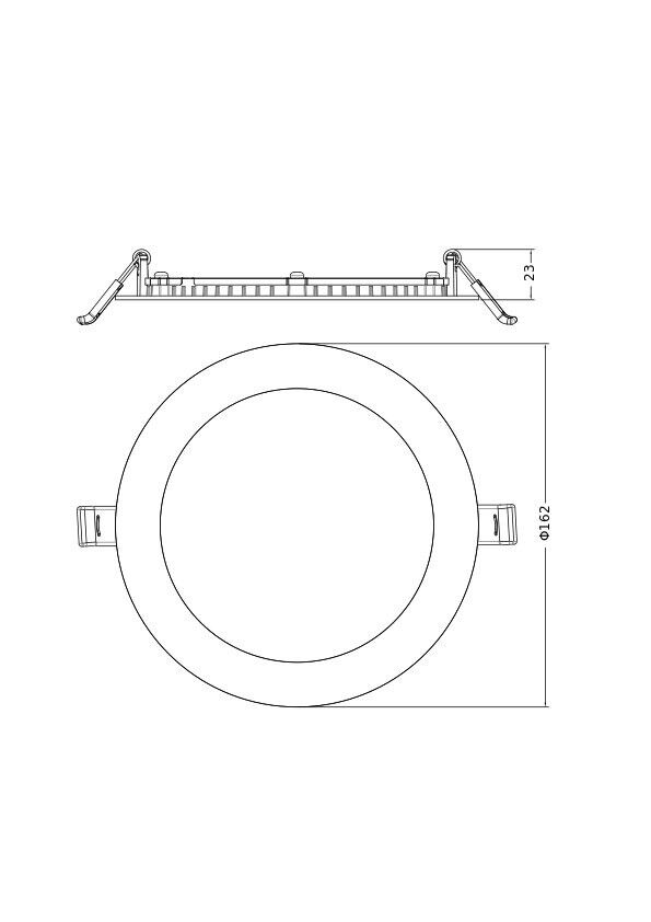 LED-Downlight DLSLIM.DAD150V13WMS