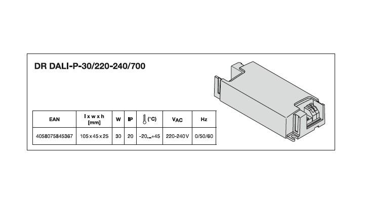LED-Downlight DLSLIM.DAD205V19WMS