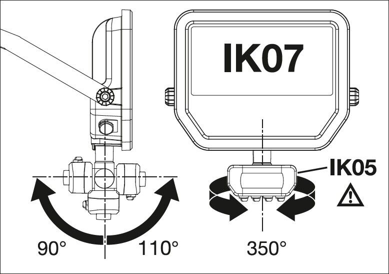 LED-Fluter FL20SNP17W2K4LM840.W