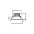 LED-Einbaudownlight 230 V 39375073