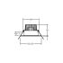 LED-Einbaudownlight 230 V 40376073