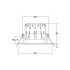 LED-Einbaudownlight 230V 38480173AB