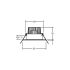 LED-Einbaudownlight 230V 40475073