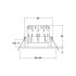 LED-Einbaudownlight 230V 40481153AB