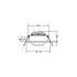 LED-Einbaustrahler 230V 12648183DW