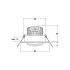 LED-Einbaustrahler 230V 39180083