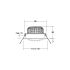 LED-Einbaustrahler 230V 39396073