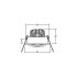 LED-Einbaustrahler 350mA 12643643