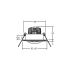 LED-Einbaustrahler d2w 39374073