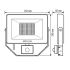 LED-Strahler mit BWM BASICAFLTR5000840MDB