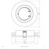 EB-Leuchte 527 013 chr/sat