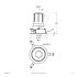 LED-Einbauleuchte modular F02R09AM1327L15D