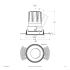 LED-Einbauleuchte modular F02R14AM3830L55P