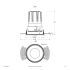 LED-Einbauleuchte modular F02R14SM3830L15D