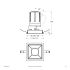 LED-Einbauleuchte modular F03R09SM1830L38P
