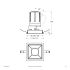 LED-Einbauleuchte modular F03R09SM1840L24P