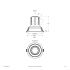 LED-Einbauleuchte modular F04R14SM1830L24D
