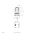 LED-Einbauleuchte modular F08RXXXM1330L15D