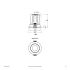 LED-Einbauleuchte modular F10RXXXM1340L24D