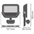 LED-Fluter FL20SNP17W2K4LM840.W