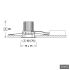 LED-Einbaudownlight FLIQ 100.1030.01DAsw