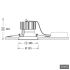 LED-Einbaustrahler FLIR 200.2040.25 si