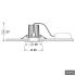 LED-Einbaustrahler VTRXS 12.0540.35D sw