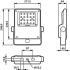 LED-Außenstrahler BVP111 LED #79978300