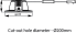 LED-Einbaudownlight DN070B LED #35402900