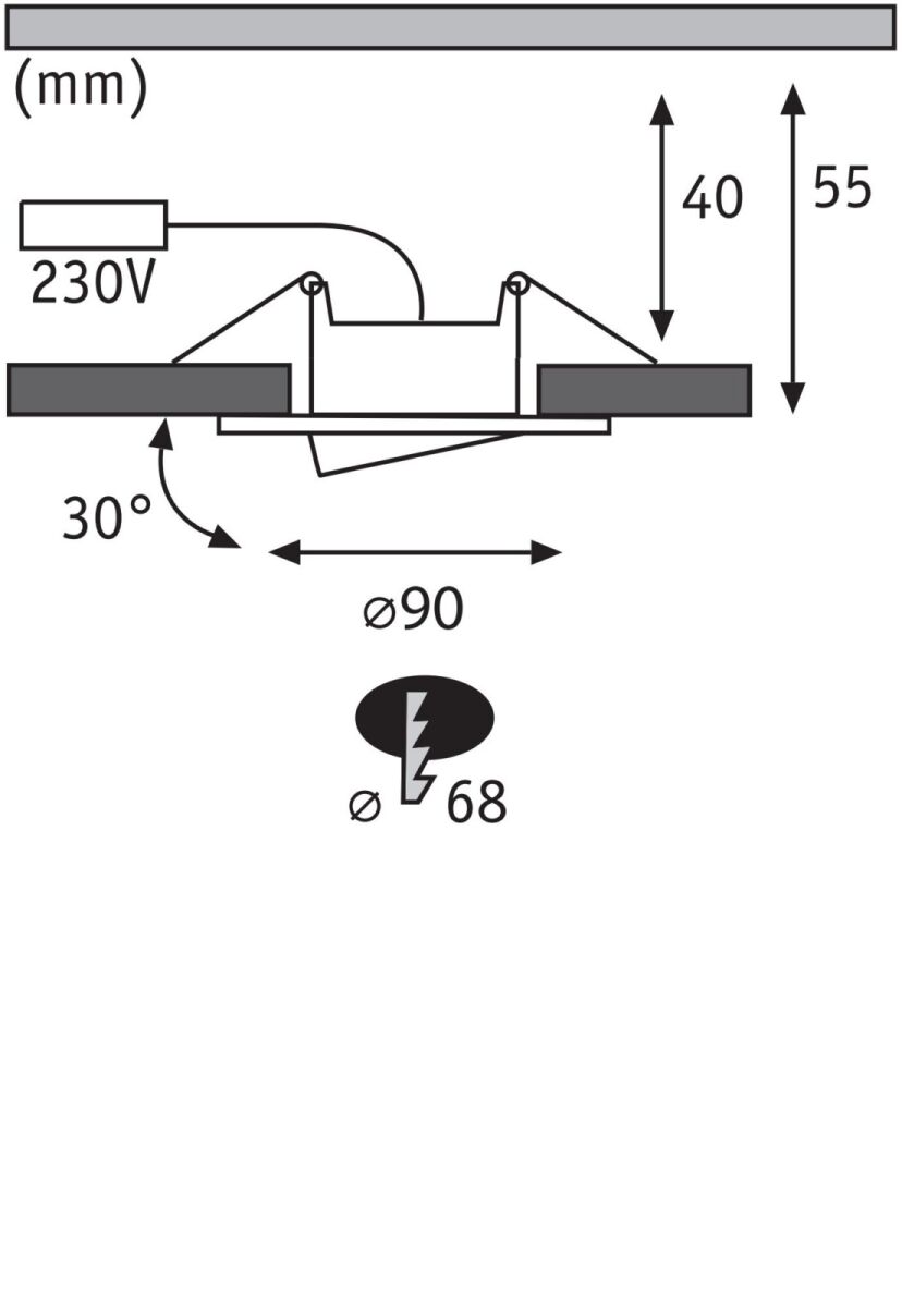 LED-Einbauleuchte 930.95