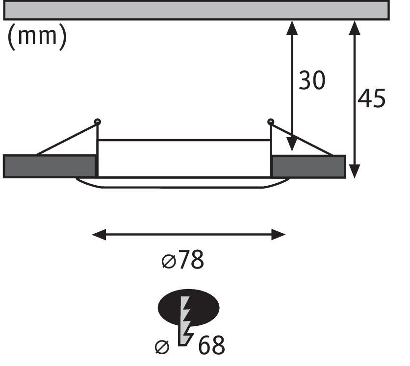 LED-Einbauleuchte 934.93