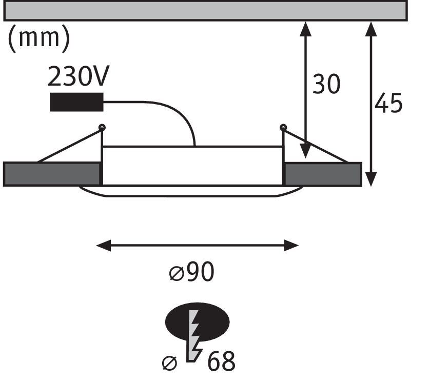 LED-Einbauleuchte 999.40