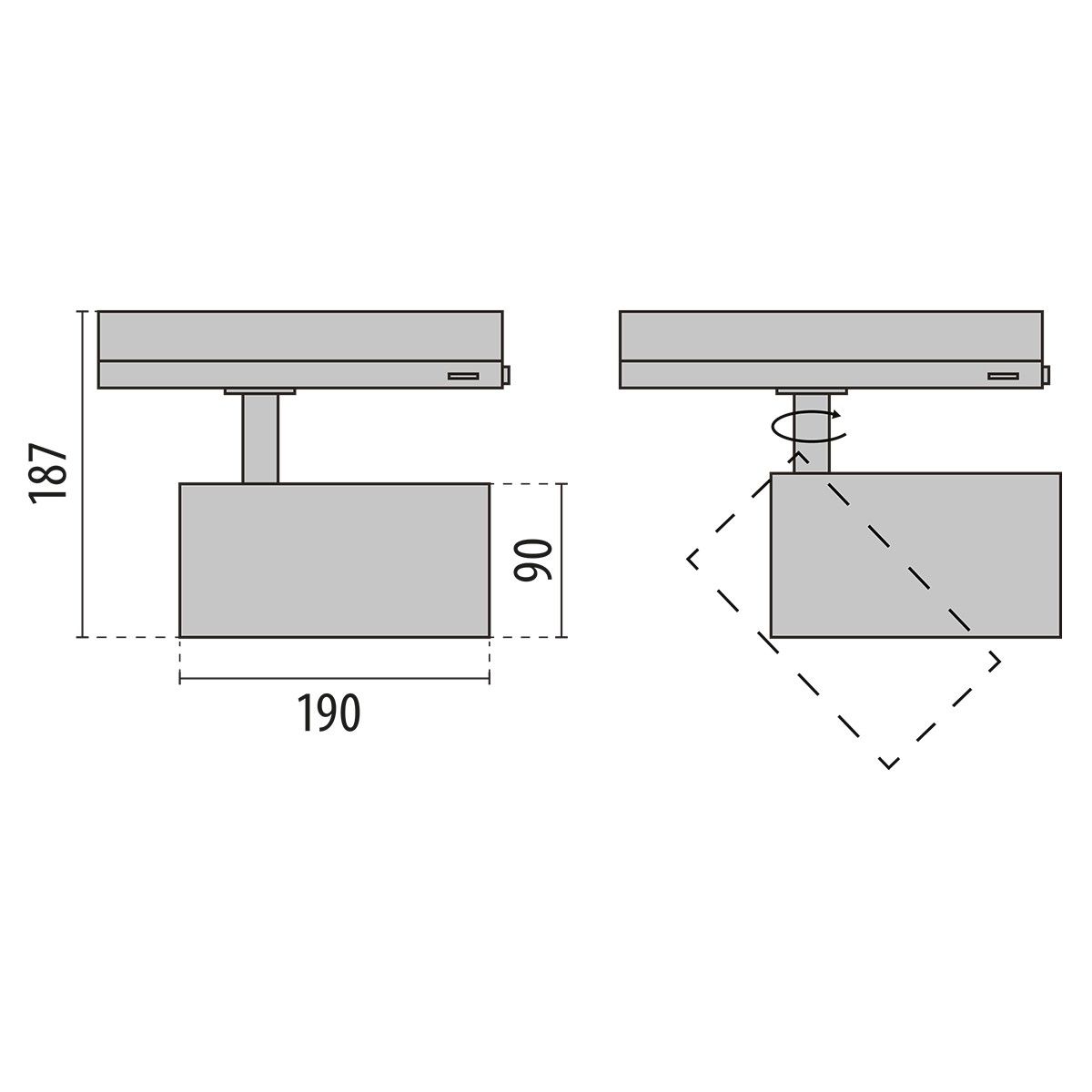 LED-Stromschienenstrahler 3116059